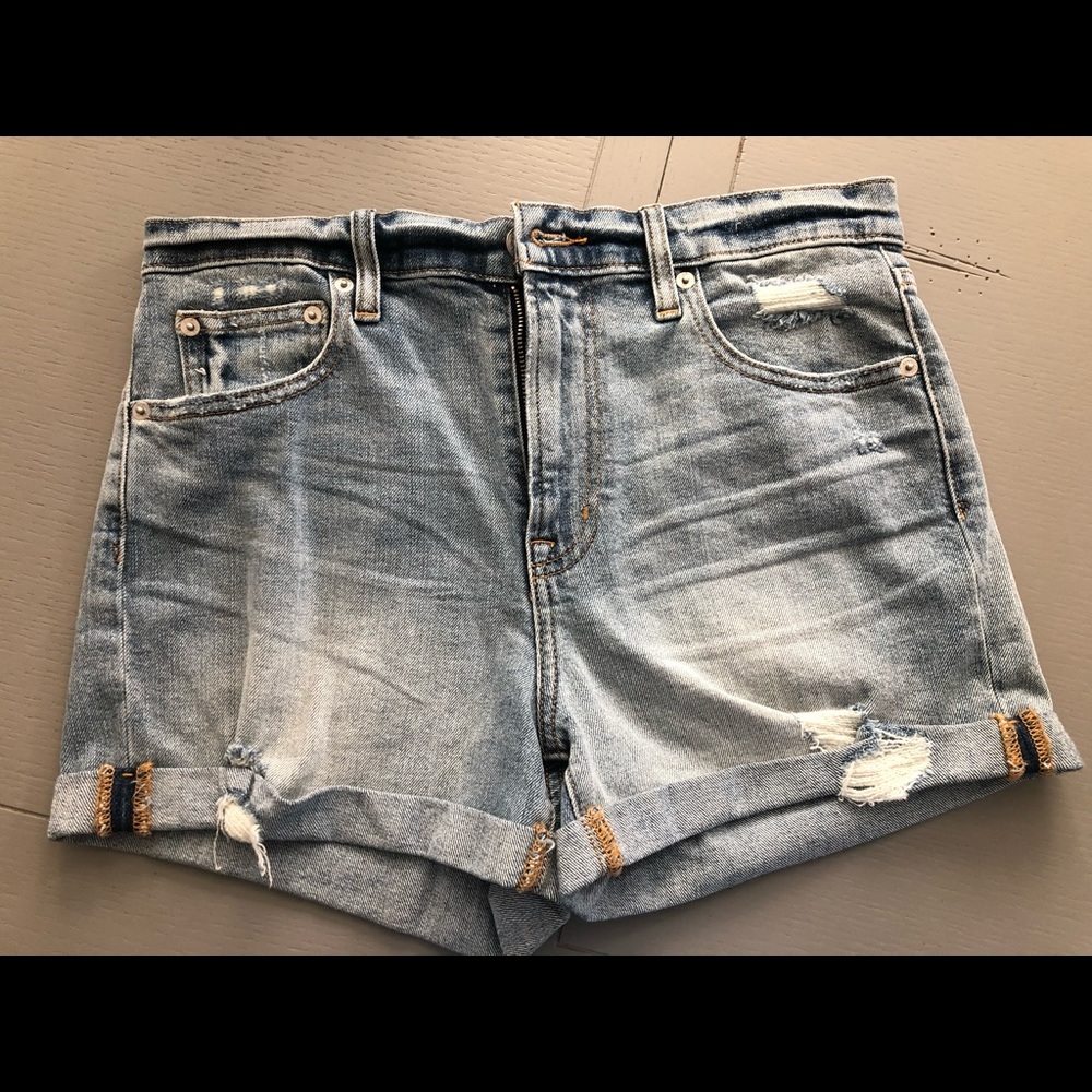 Gap Distressed Denim Shorts